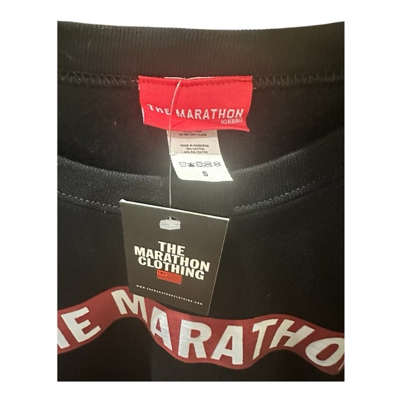The Marathon Clothing Black Crewneck Sweatshirt Size Small - Picture 10 of 10